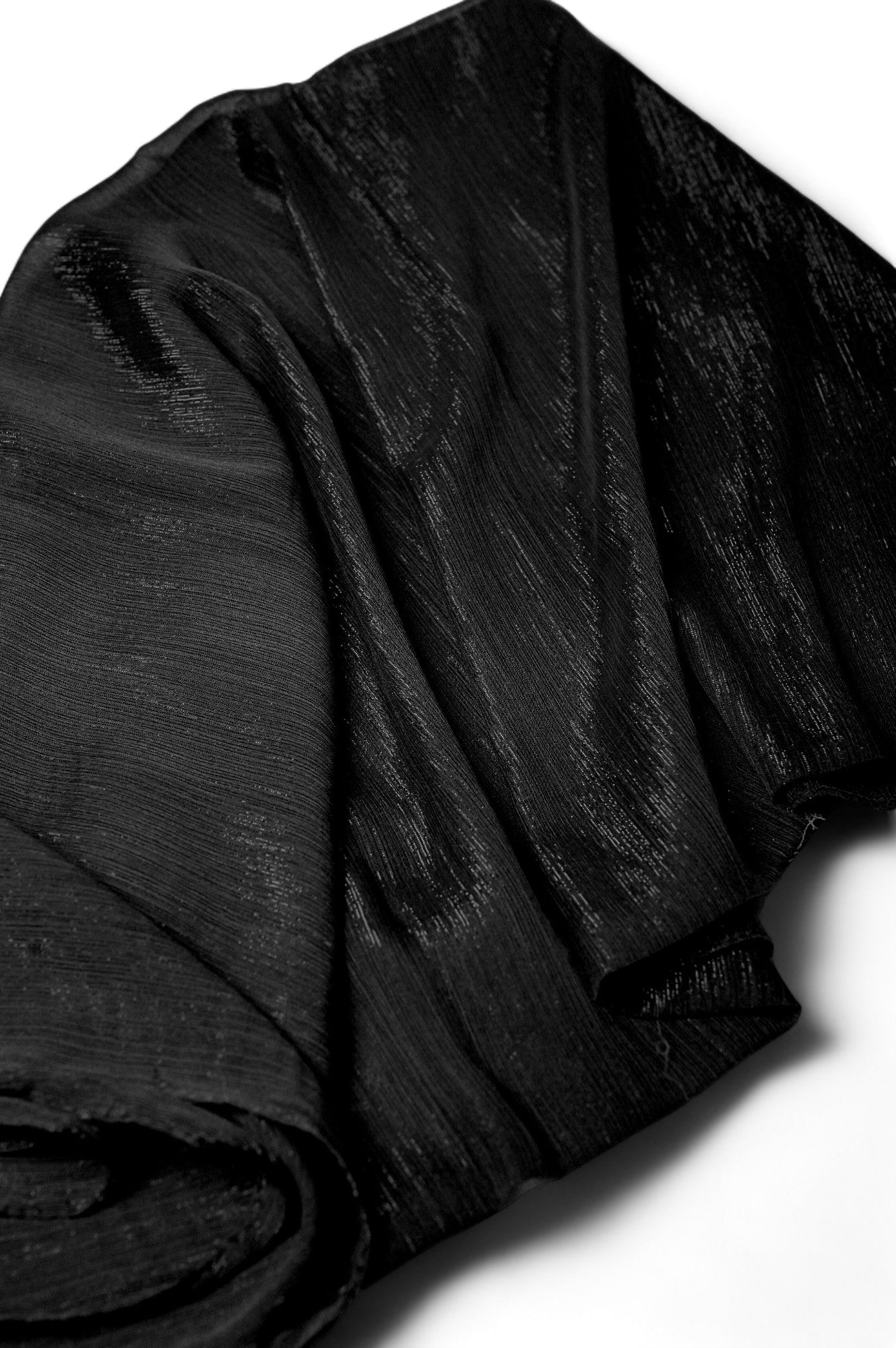 Crinkle Chiffon Zarri Hijab - Black