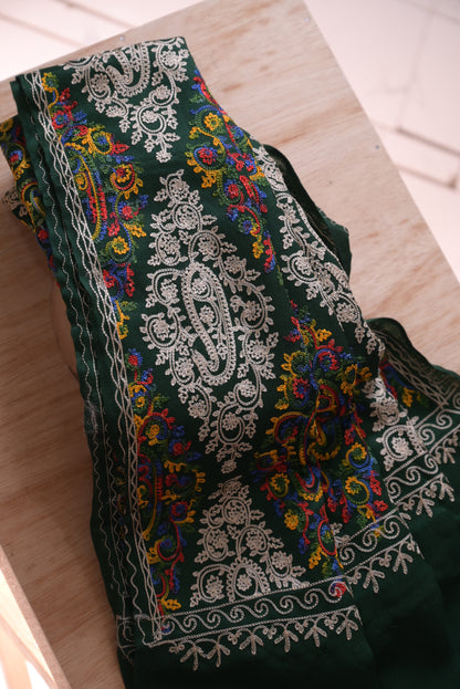 Pure Pashmina Shawl Green