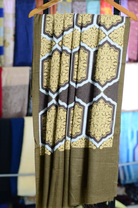 Pure Pashmina Shawl Brown