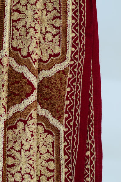 Pure Pashmina Shawl Maroon