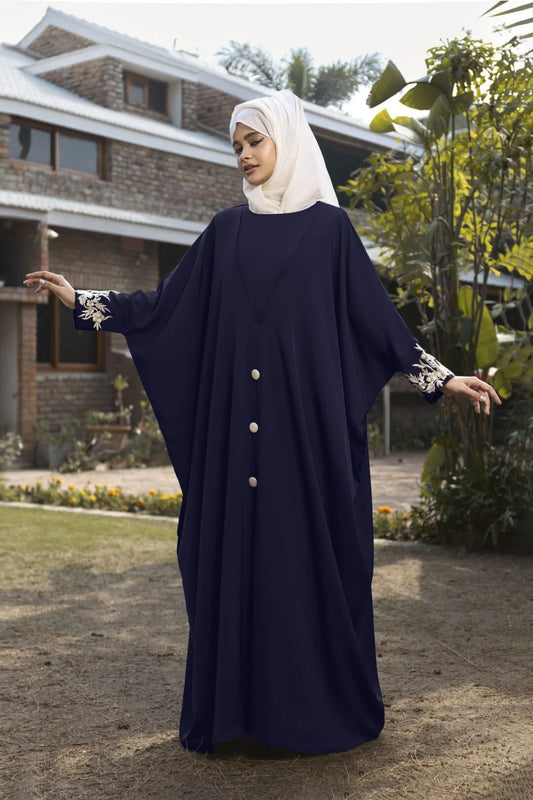 Vintage Blue Abaya