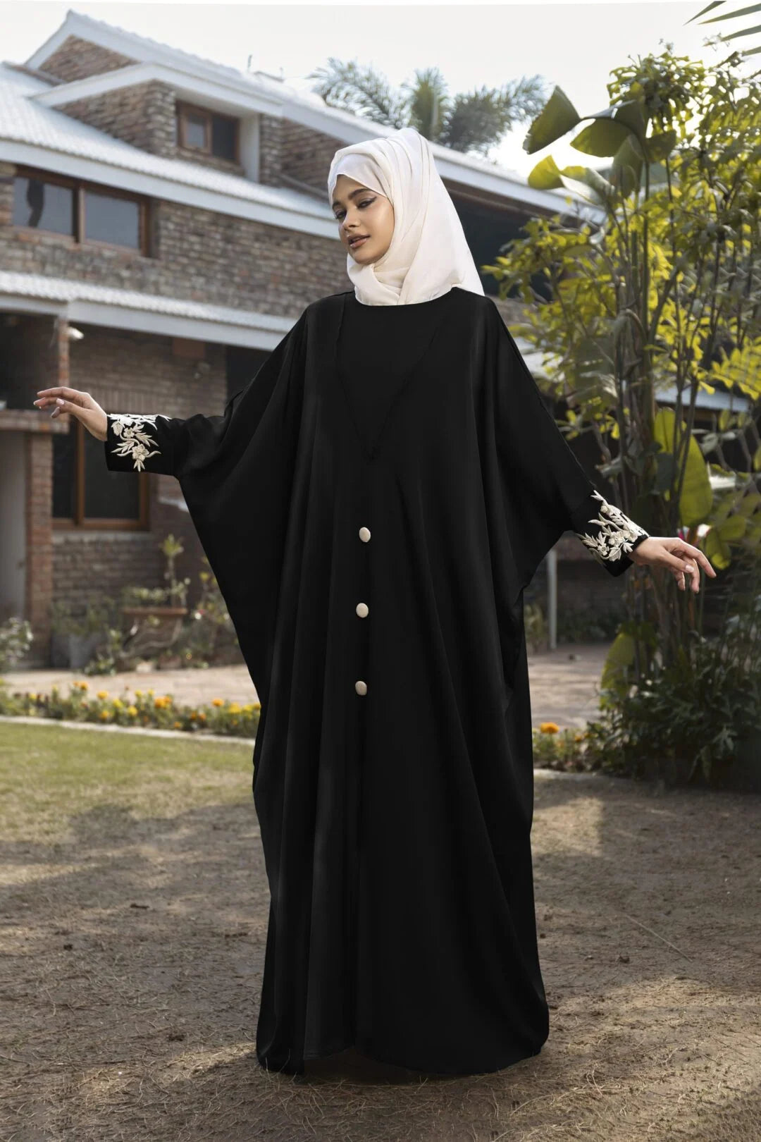 Vintage Black Abaya