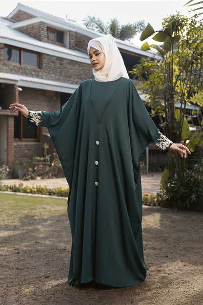 Vintage Green Abaya