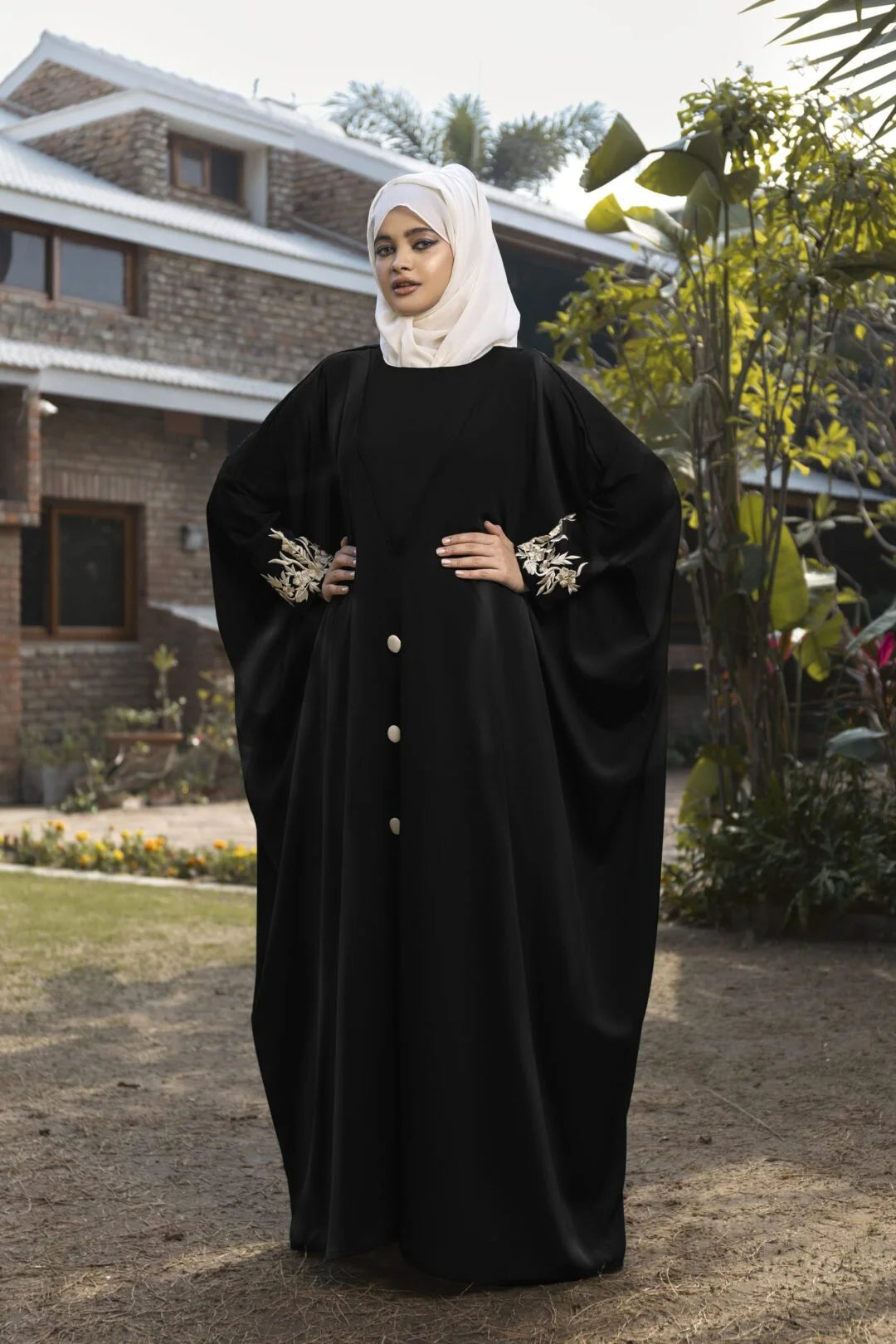 Vintage Black Abaya