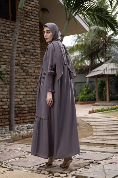 Silver Charm Abaya