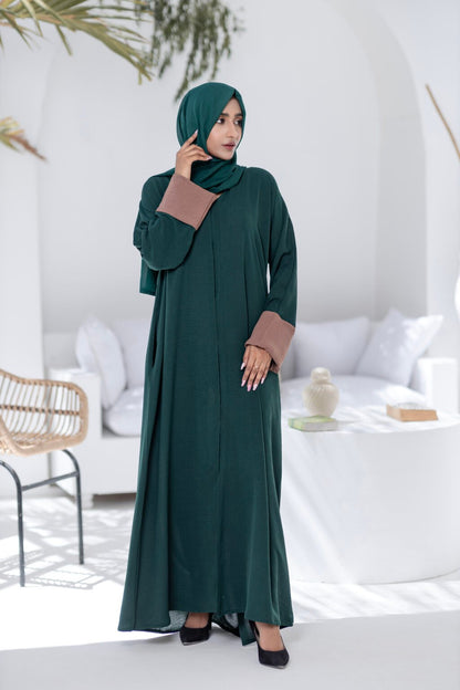 Emerald Charm Abaya