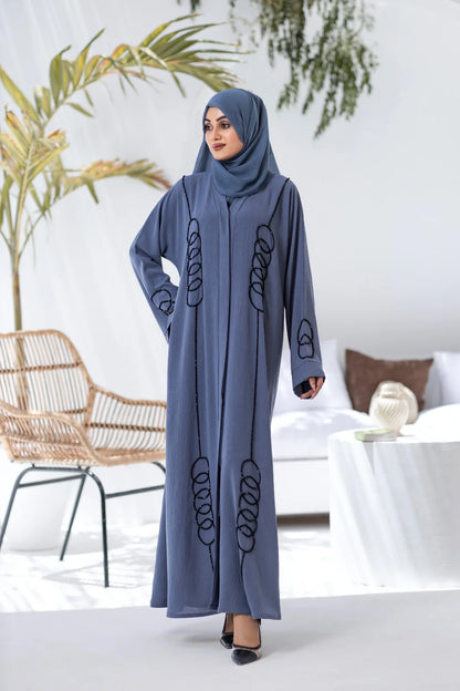 Sapphire Elegance Abaya