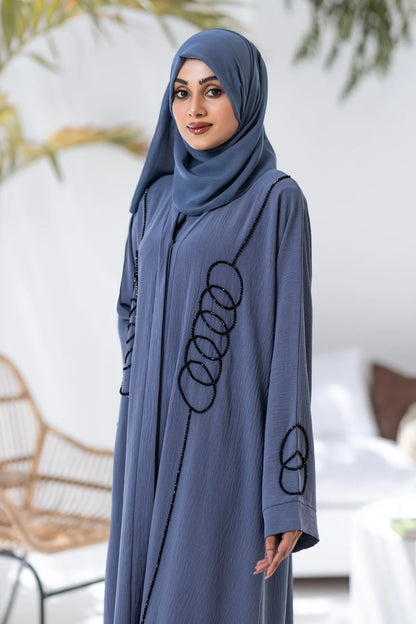 Sapphire Elegance Abaya