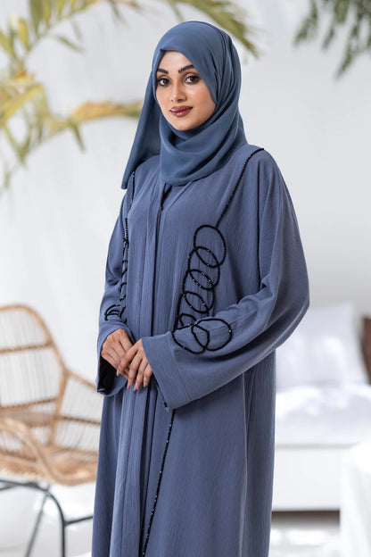 Sapphire Elegance Abaya