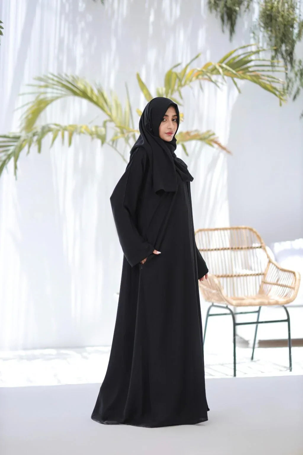 Abaya Al-Layali With Hijab
