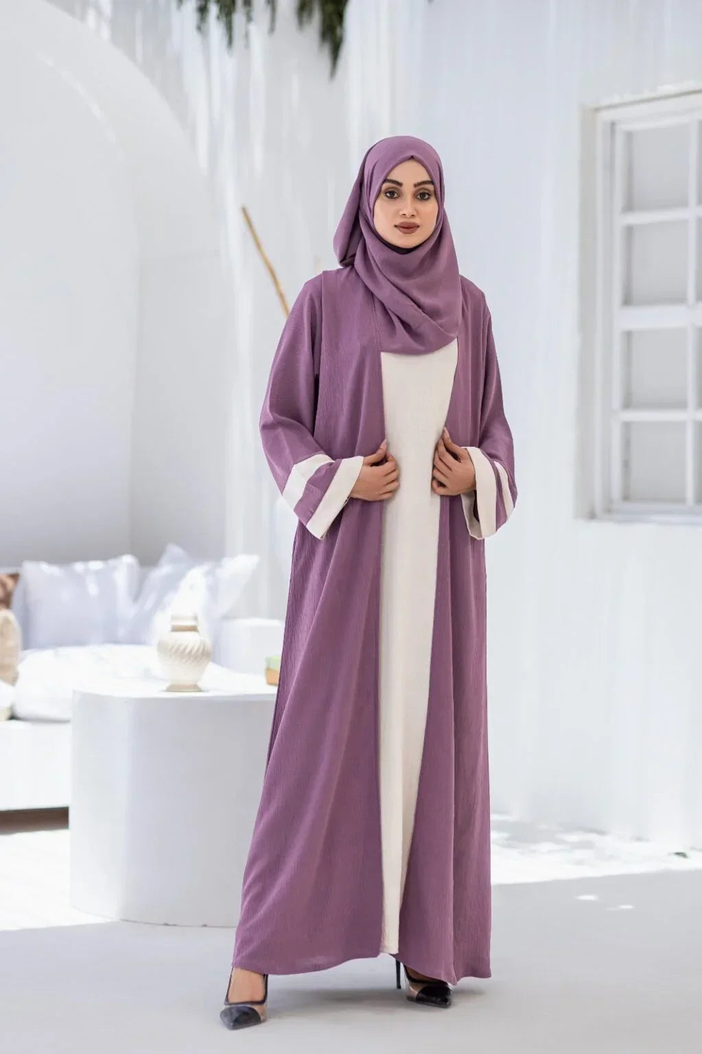 Abaya Al-Ruqayyah with Hijab