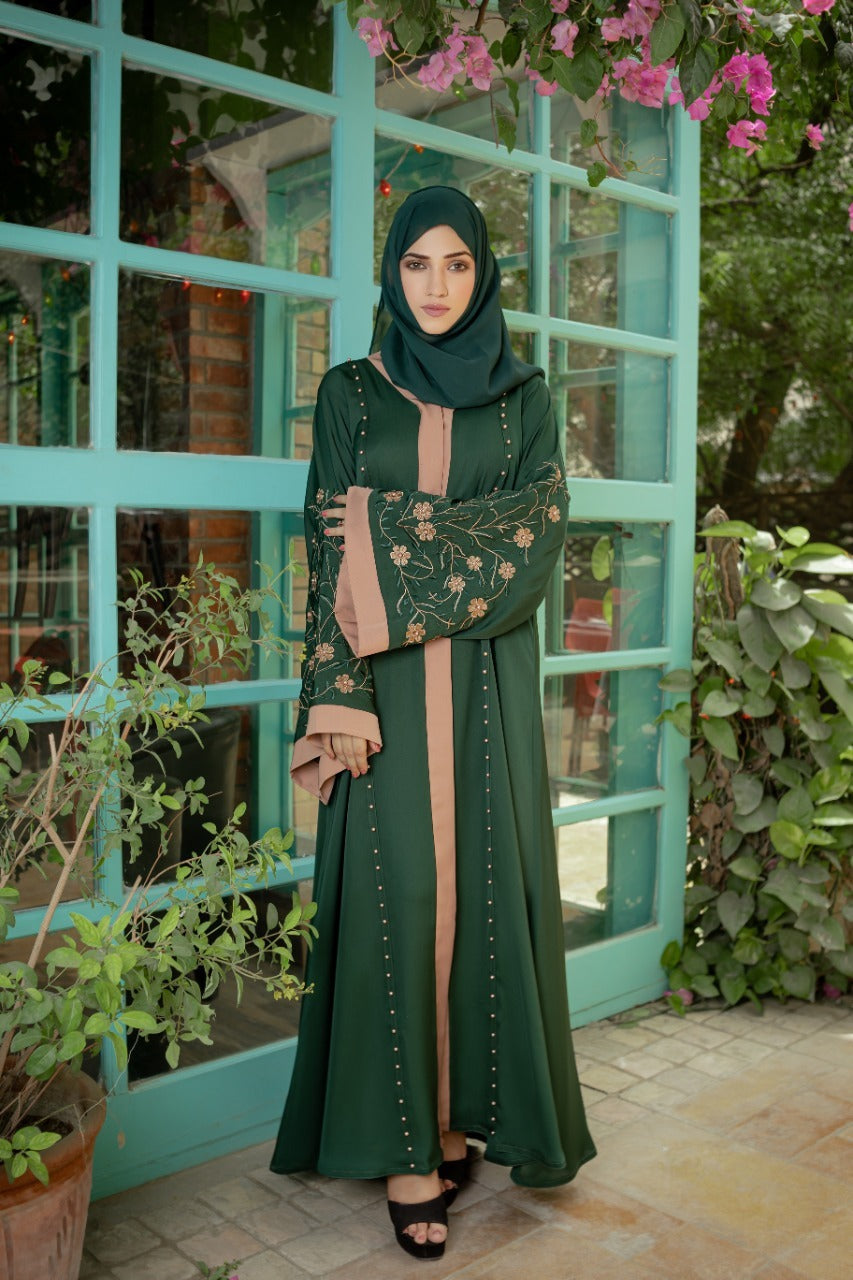 Eilnaz Green Abaya