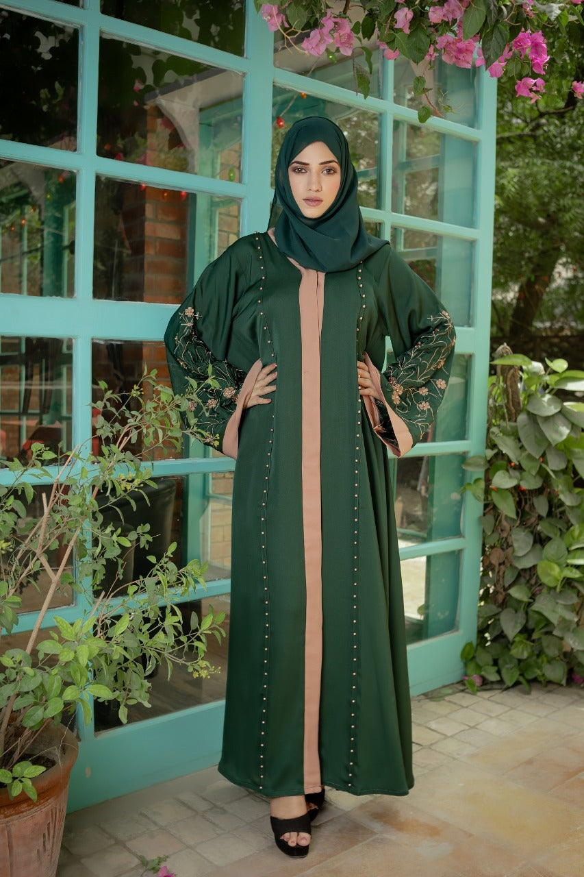 Eilnaz Green Abaya